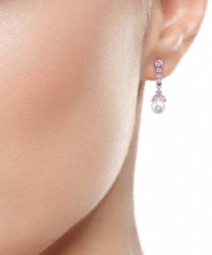 Серьги-пусеты из серебра