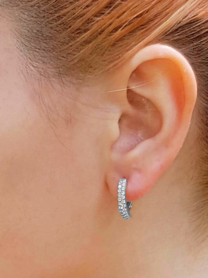 Серьги из серебра