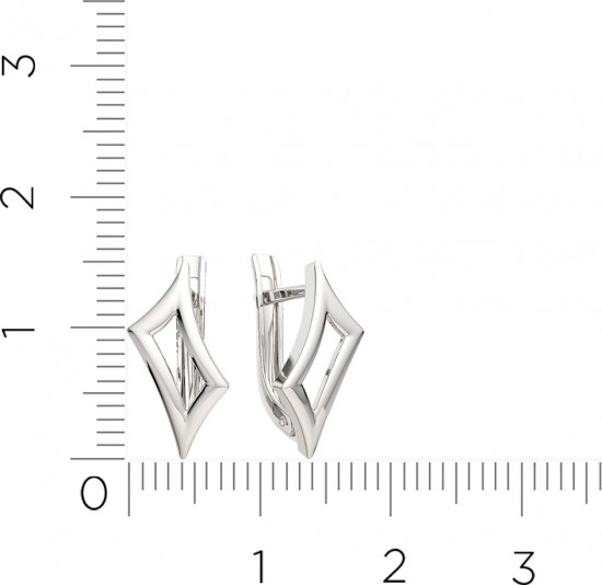 Серьги из серебра