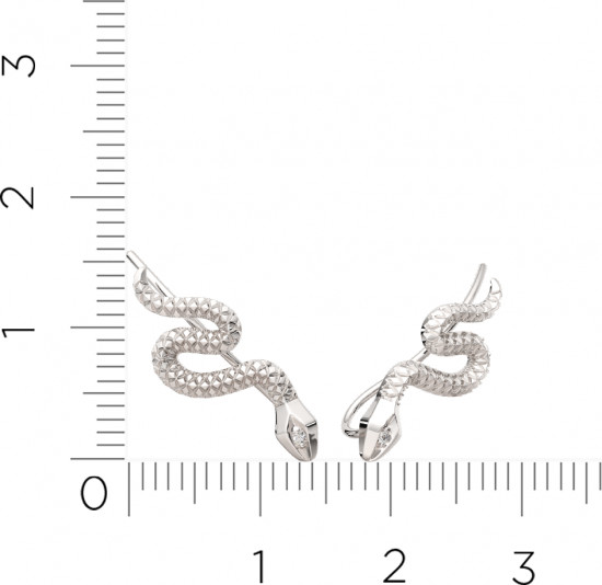 Серьги из серебра