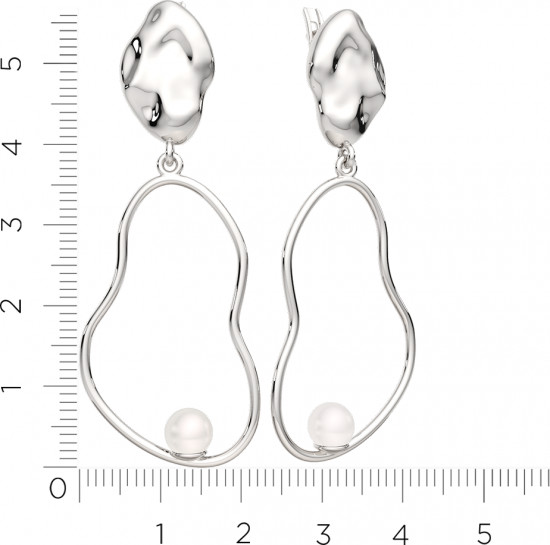 Серьги из серебра