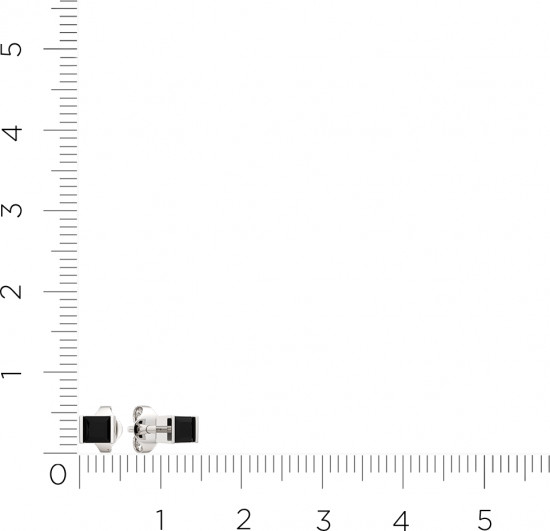 Серьги-пусеты из серебра