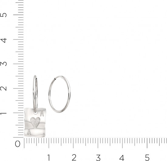 Серьги из серебра