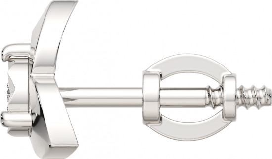 Серьги-пусеты из серебра