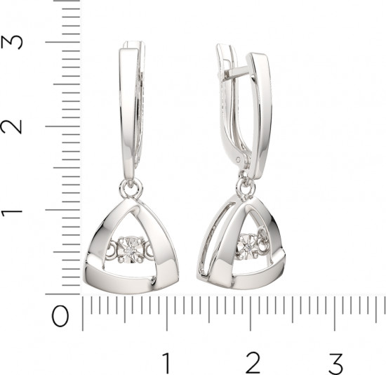 Серьги из серебра