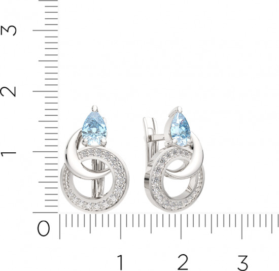 Серьги из серебра