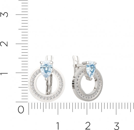 Серьги из серебра
