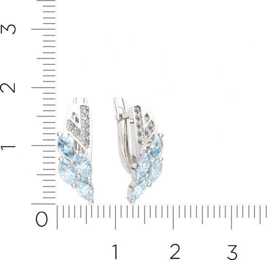 Серьги из серебра