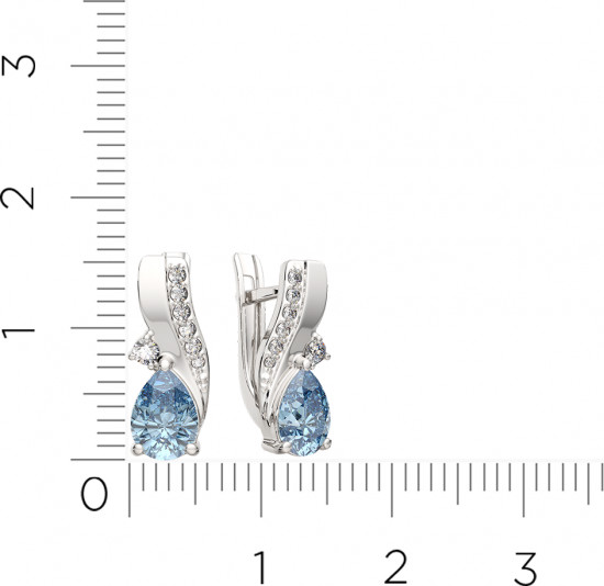 Серьги из серебра