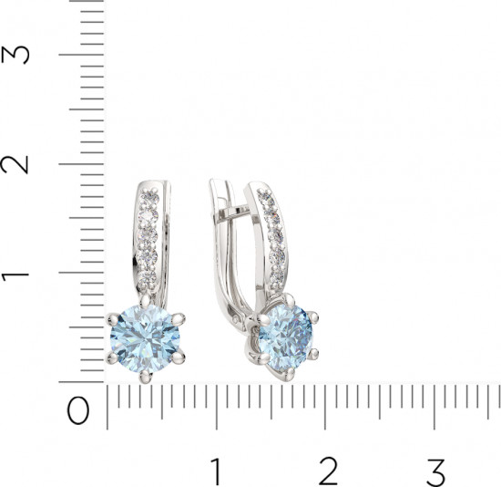 Серьги из серебра