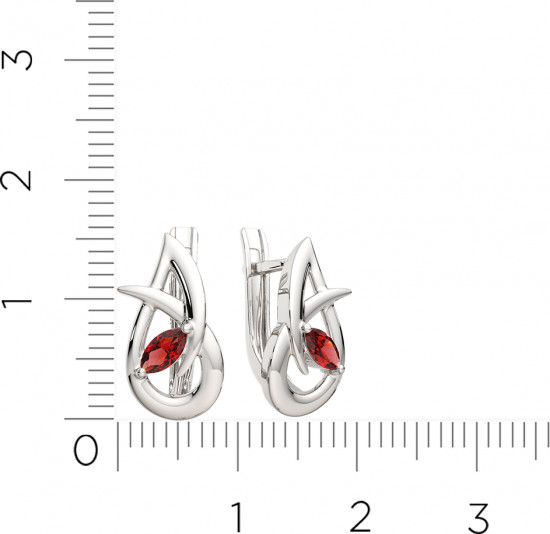 Серьги из серебра