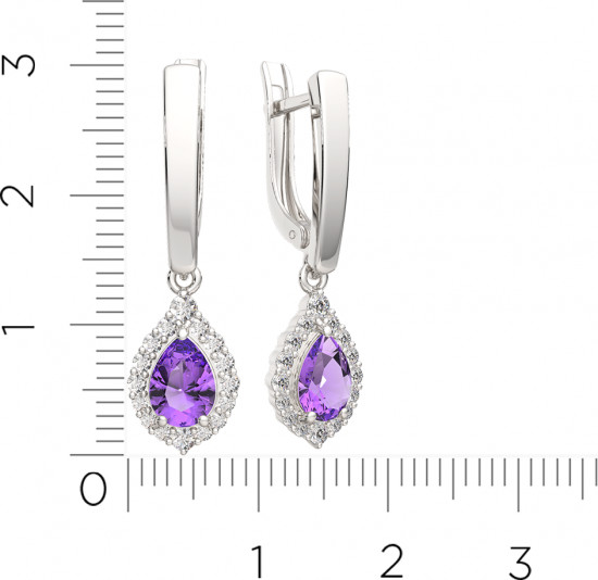 Серьги из серебра