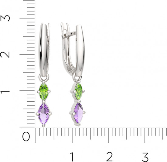 Серьги из серебра