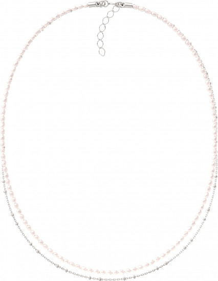 Колье из серебра