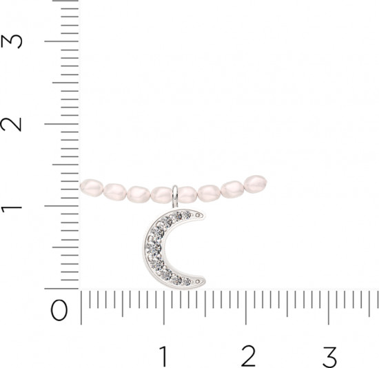 Колье из серебра