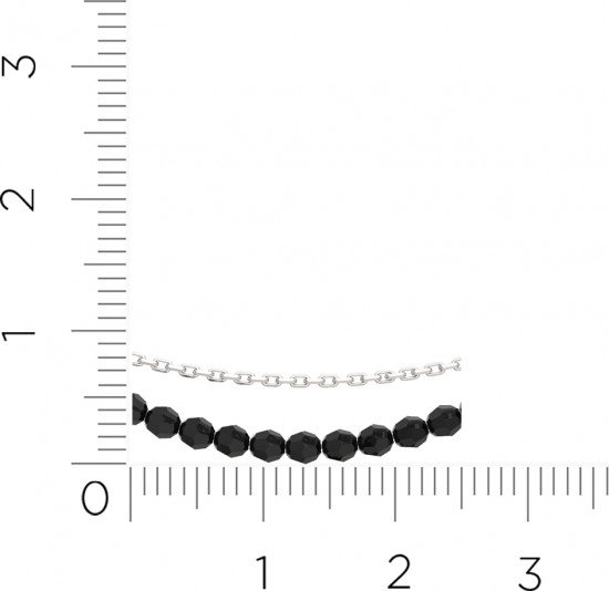 Колье из серебра