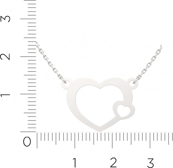 Колье из серебра