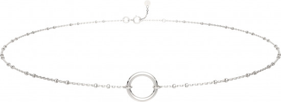 Колье из серебра