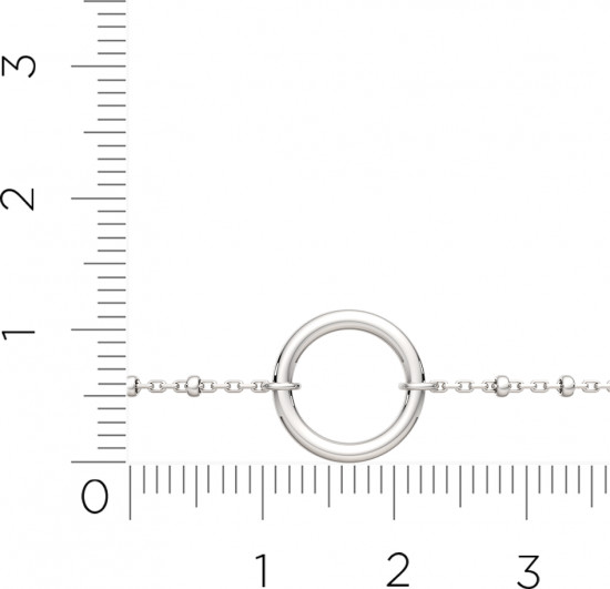 Колье из серебра