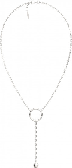 Колье из серебра