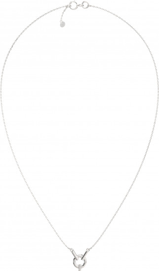 Колье из серебра