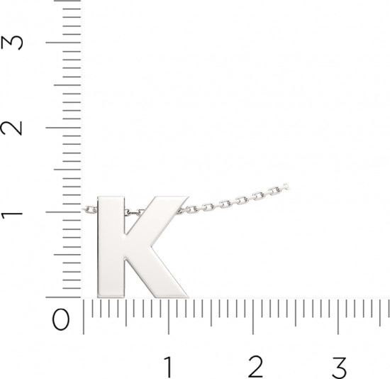 Колье из серебра