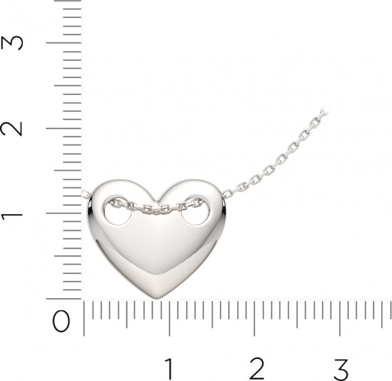 Колье из серебра