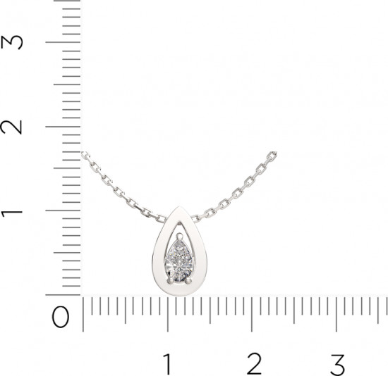 Колье из серебра