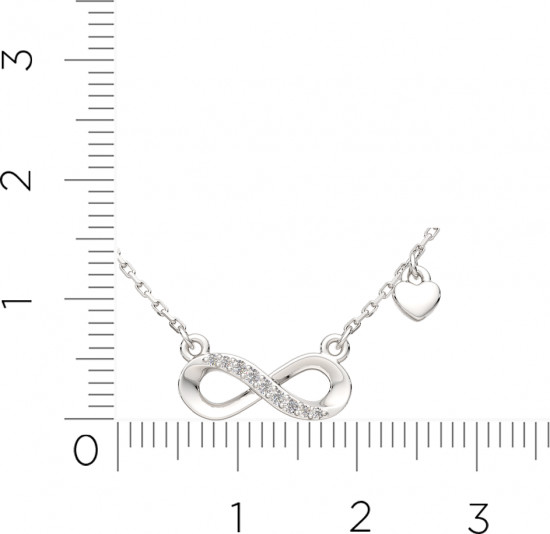 Колье из серебра