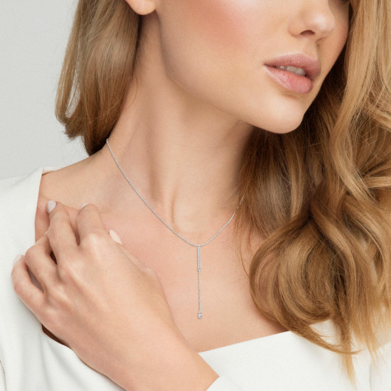 Колье из серебра