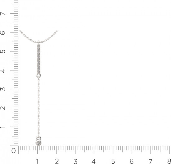 Колье из серебра