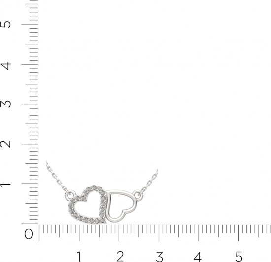 Колье из серебра