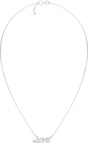 Колье из серебра