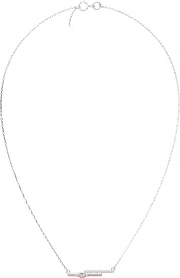 Колье из серебра