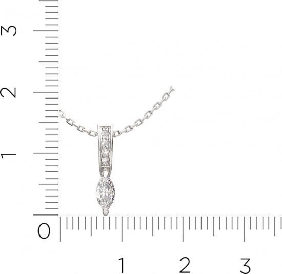 Колье из серебра