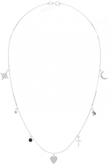 Колье из серебра