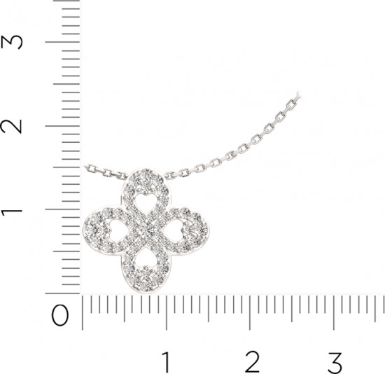 Колье из серебра