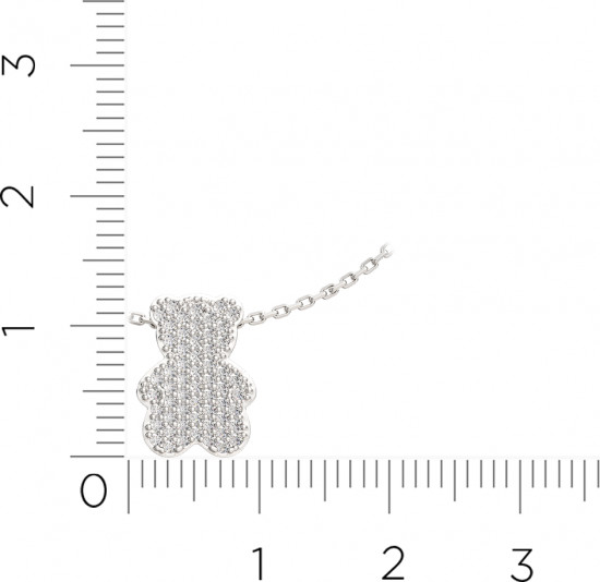 Колье из серебра