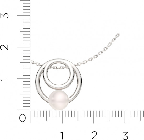 Колье из серебра