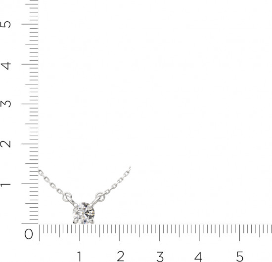 Колье из серебра