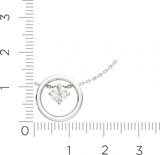 Колье из серебра