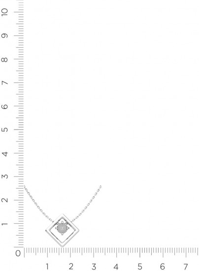 Колье из серебра