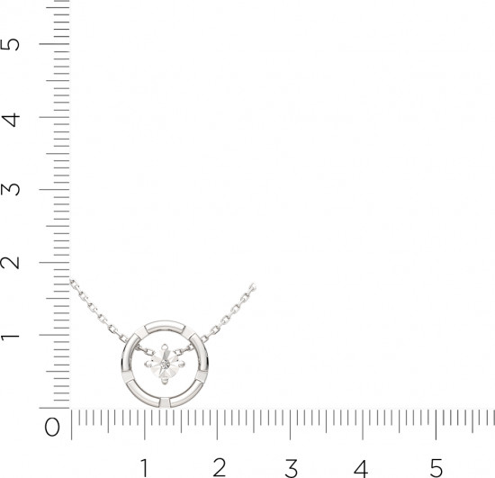 Колье из серебра