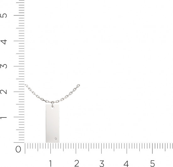 Колье из серебра