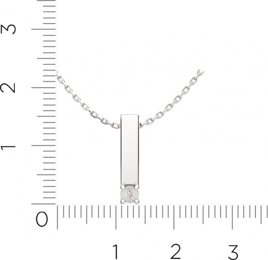 Колье из серебра