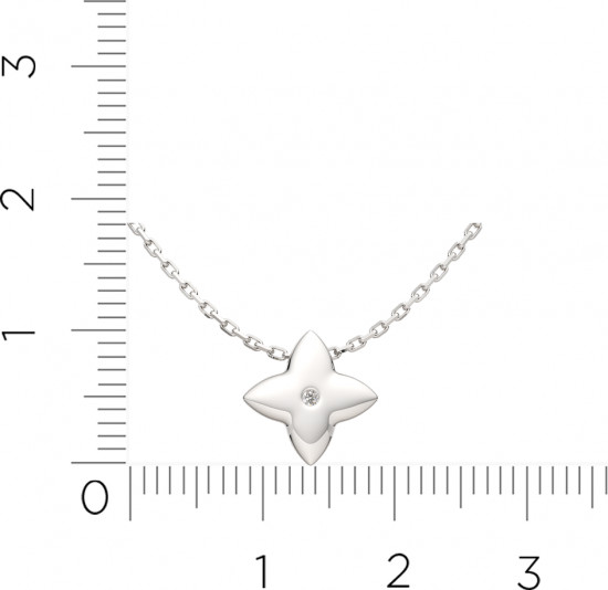 Колье из серебра