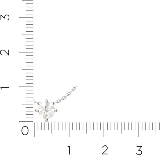 Колье из серебра