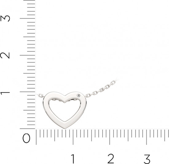 Колье из серебра