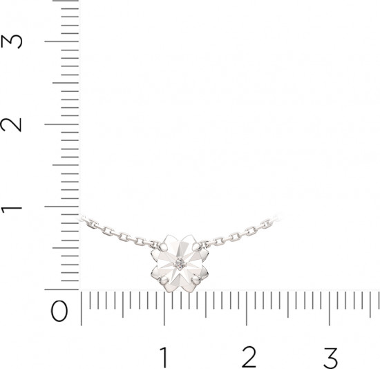 Колье из серебра