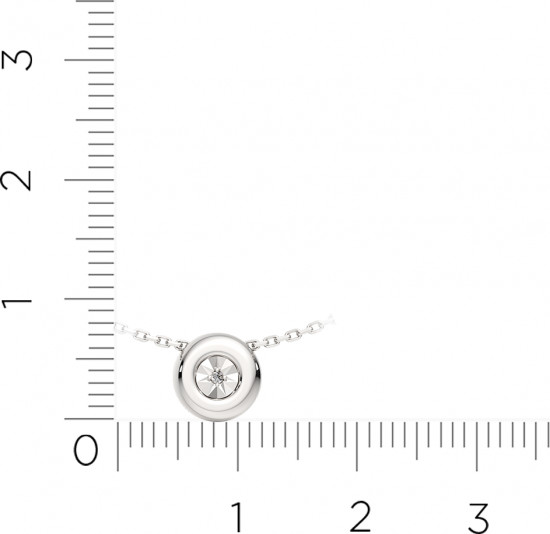 Колье из серебра